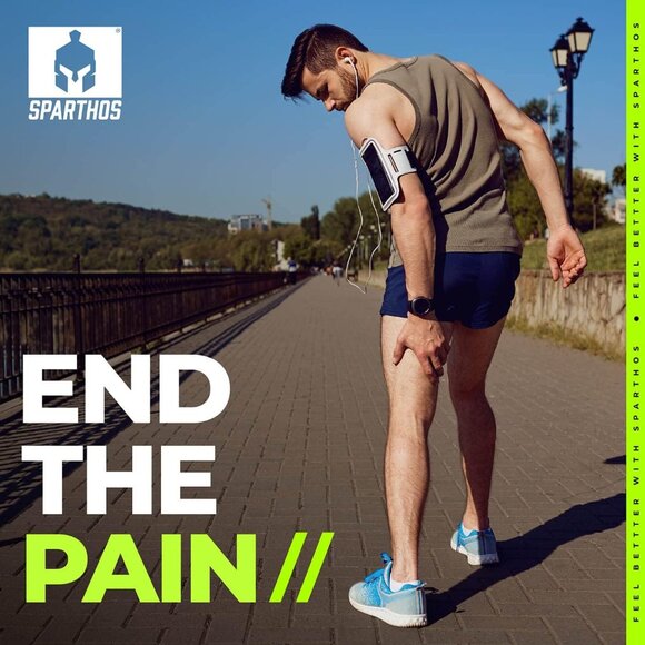 Thigh Compression Sleeves Pair – Quad and Hamstring Support – Upper Leg Sleeves - Picture 2 of 8